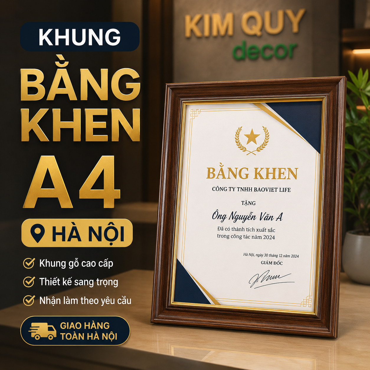 khung bằng khen a4