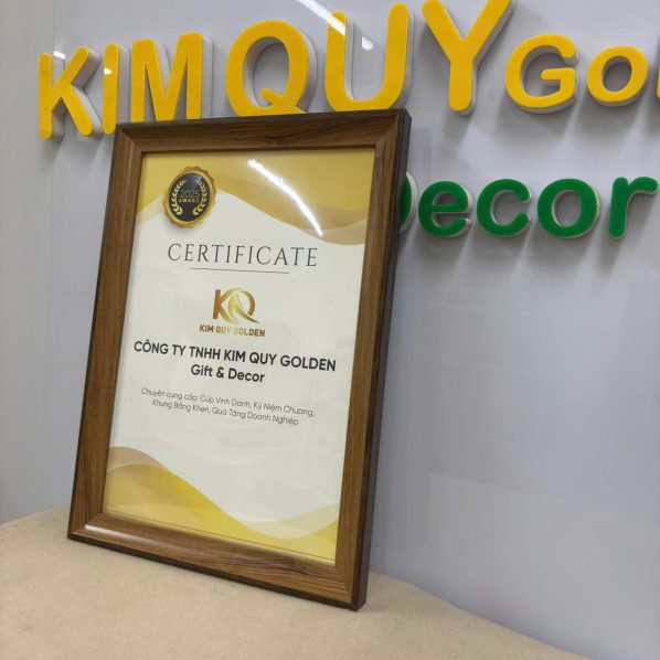 Khung giấy khen M324 nâu giá rẻ - Giá: Liên hệ