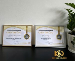 Các loại khung bằng khen phổ biến