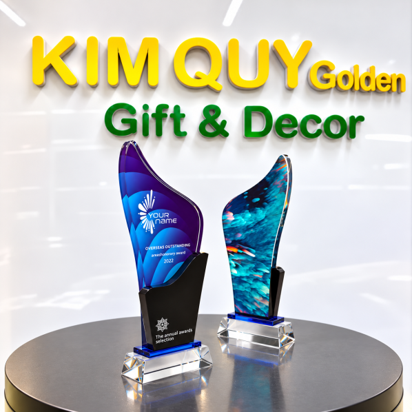 Kỷ Niệm Chương Pha Lê Giá Rẻ KQ01 - Xưởng Sản Xuất Trực Tiếp Hà Nội