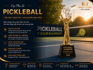 cúp pha lê pickleball