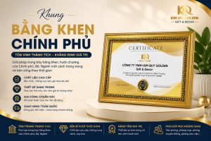 khung bằng khen chính phủ
