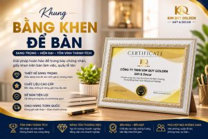 khung bằng khen để bàn