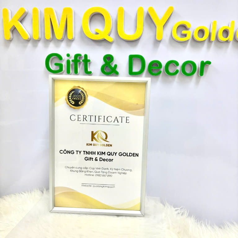Khung bằng khen dọc
