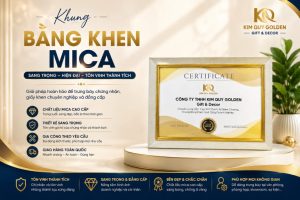 khung bằng khen mica