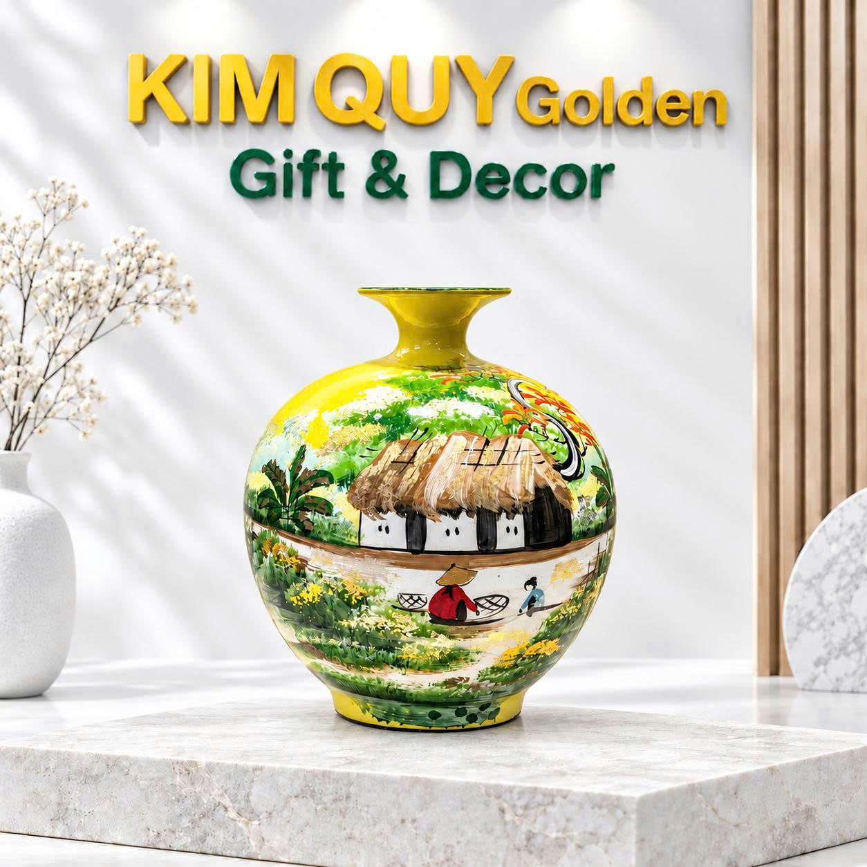 Bình Hút Lộc Gốm Sứ – Quà Tặng Doanh Nghiệp Mang Dấu Ấn Văn Hóa Việt